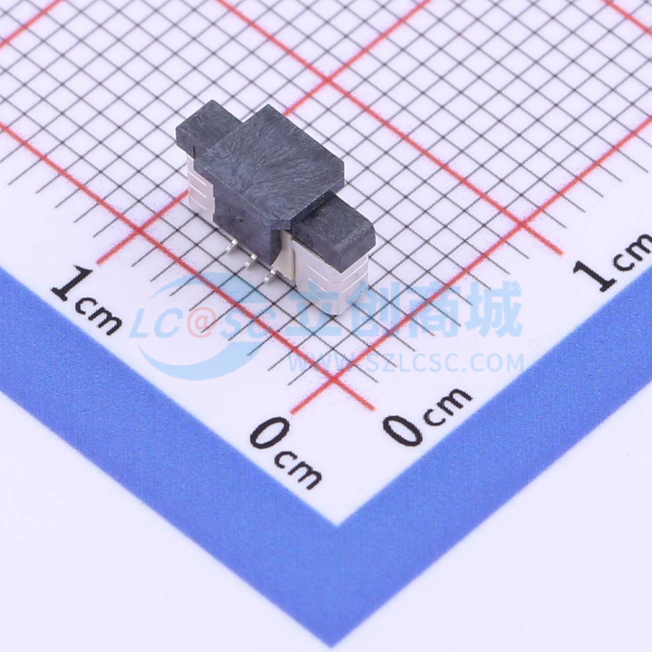 点击查看大图 KH-FPC0.5-H5.0-6P-LTQB实物图