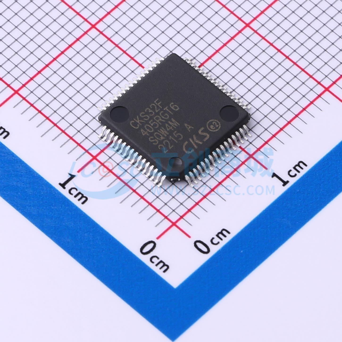 点击查看大图 CKS32F405RGT6实物图