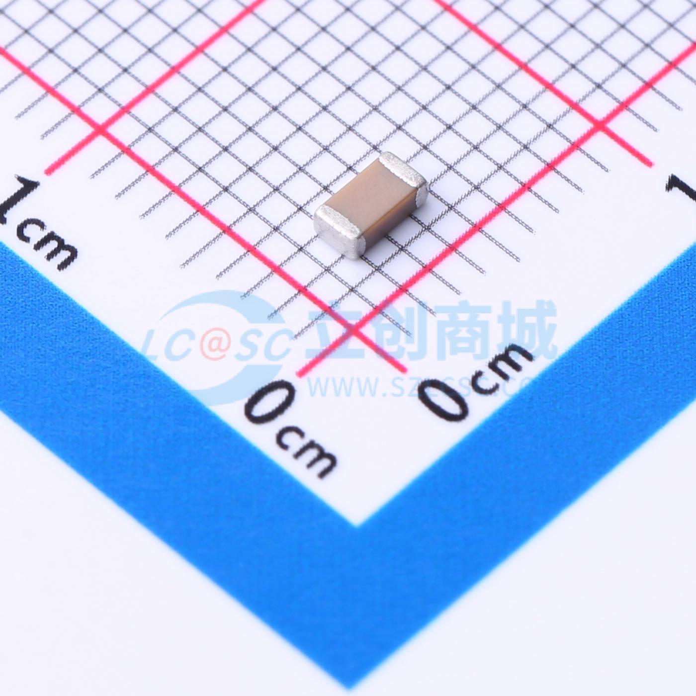 点击查看大图 VJ1206Y104JXAAT实物图