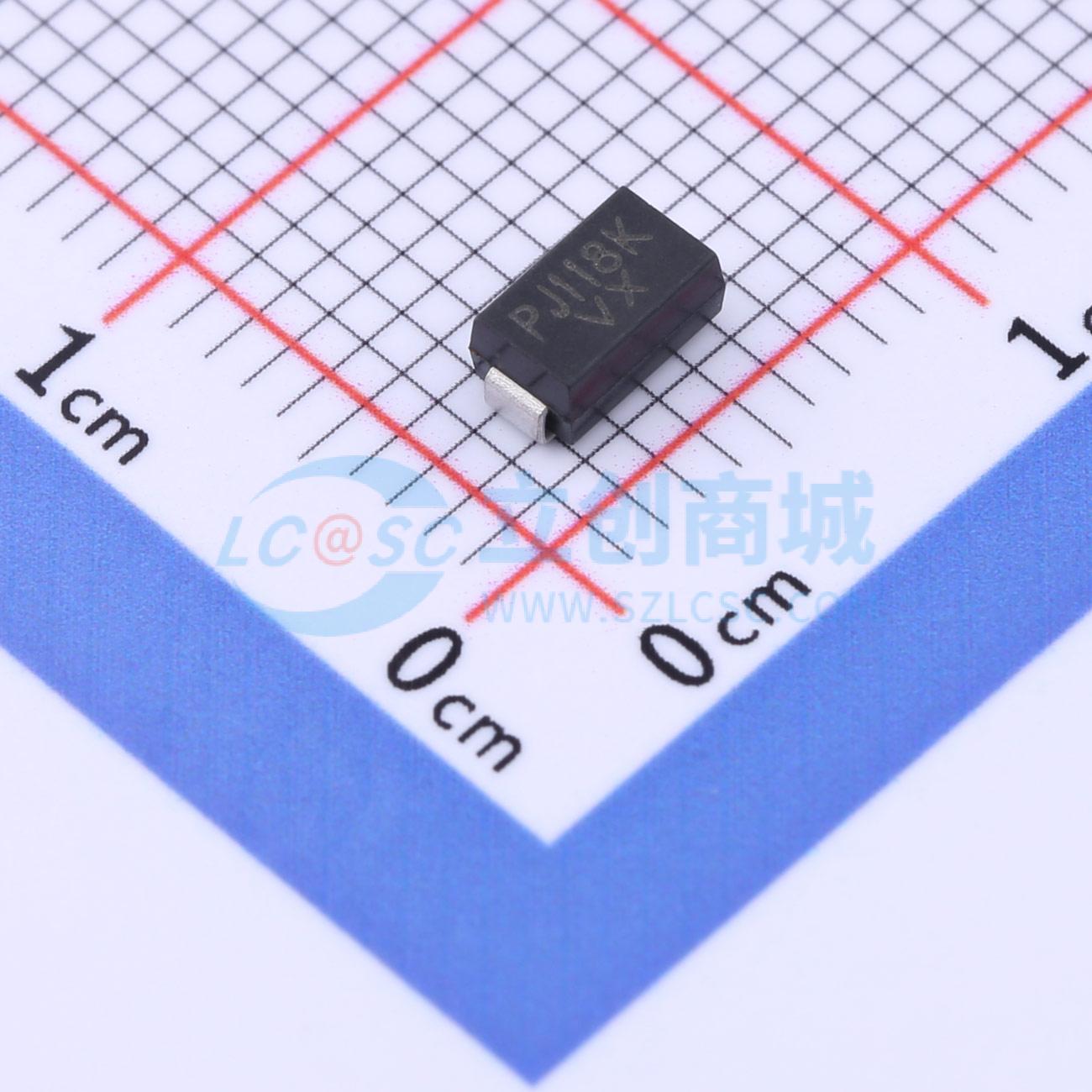 点击查看大图 P4SMAJ48CA实物图