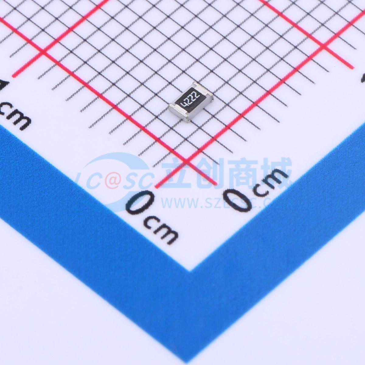 点击查看大图 ERJ6ENF4222V实物图