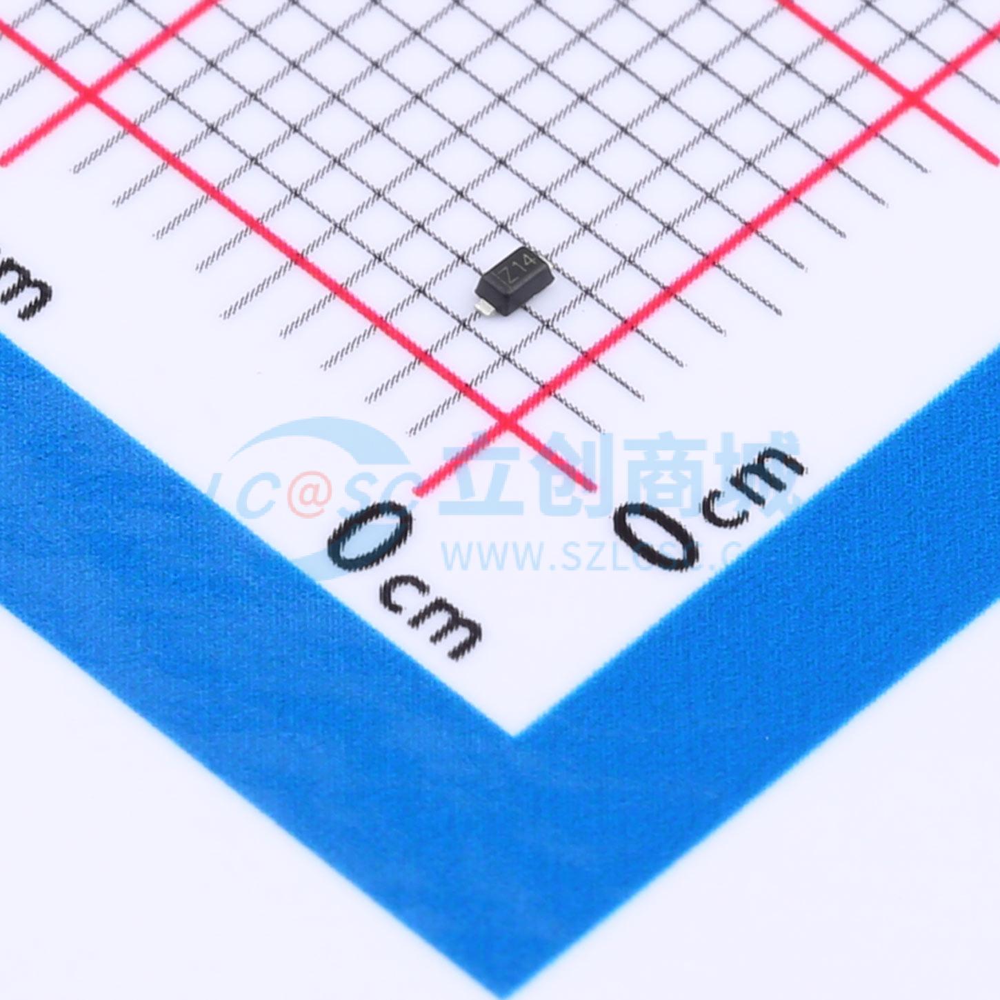 点击查看大图 BZX584C3V3实物图