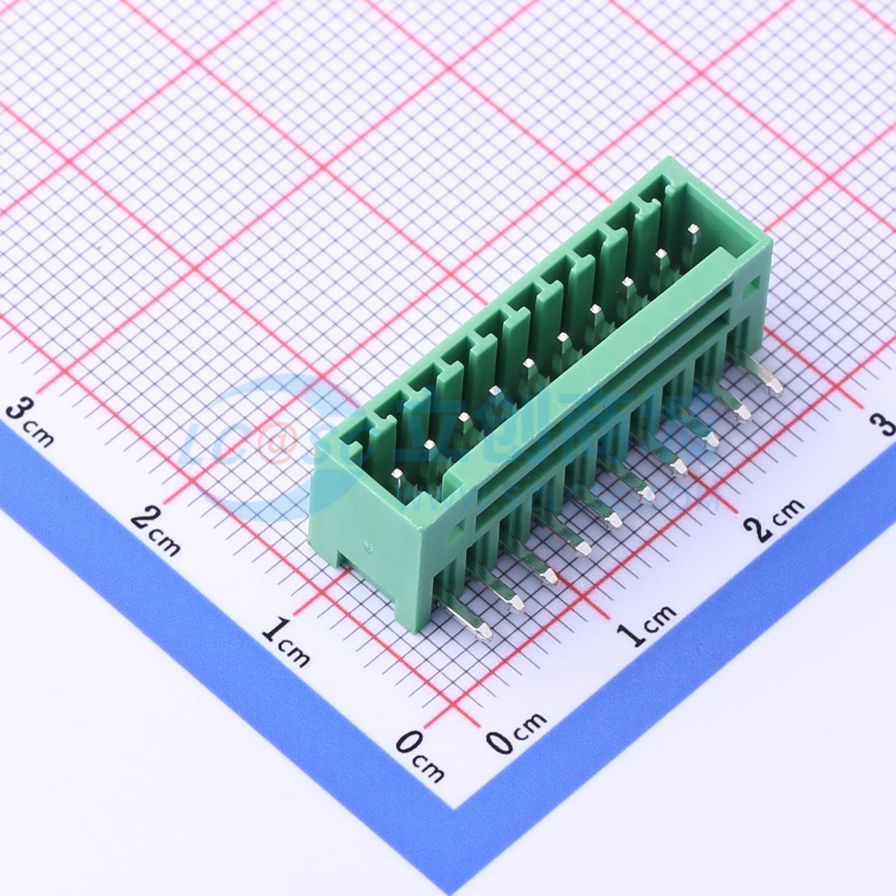 点击查看大图 DB2ERC-2.54-10P-GN实物图