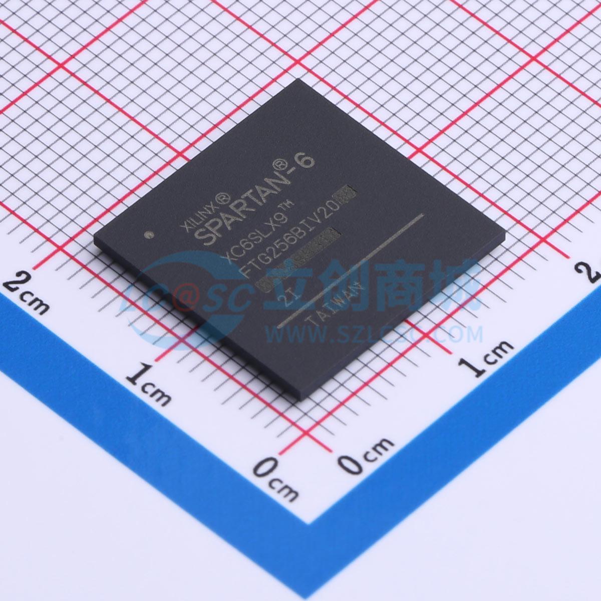 点击查看大图 XC6SLX9-2FTG256I实物图