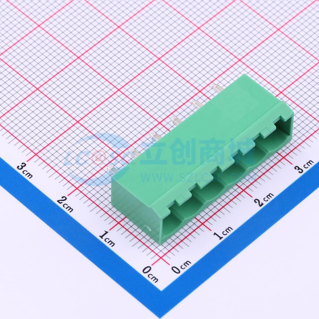 MX2EDGVC-5.08-06P-GN01-Cu-A实物图