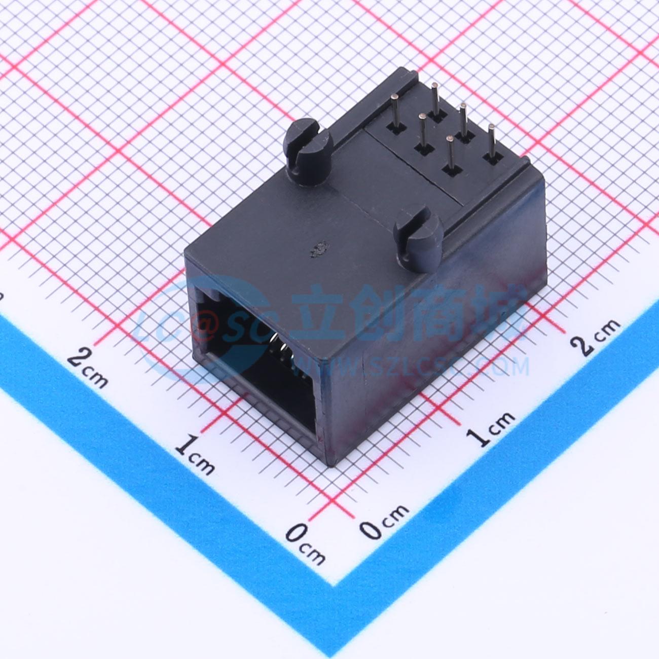 点击查看大图 R-RJ11R06P-A000实物图