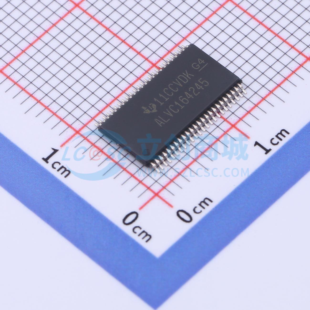 点击查看大图 SN74ALVC164245DGGT实物图