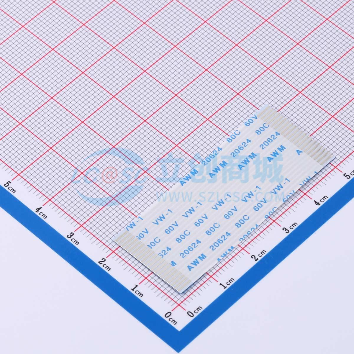 点击查看大图 FC-1.0B-20P-50mm实物图