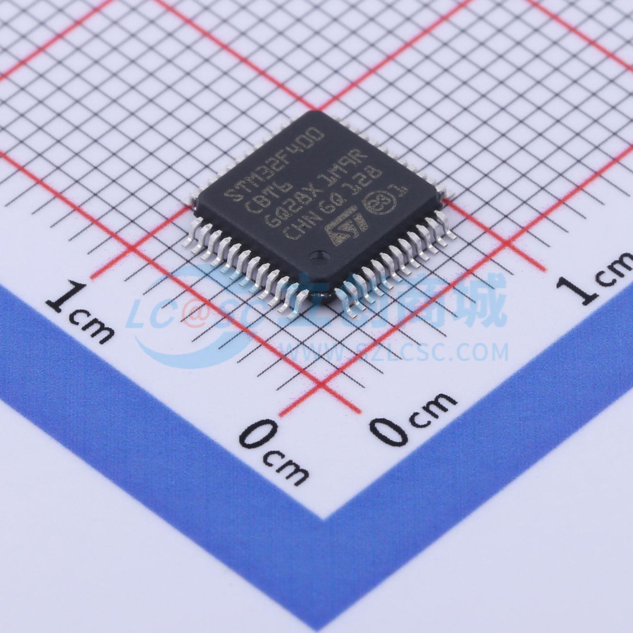 点击查看大图 STM32F400CBT6实物图