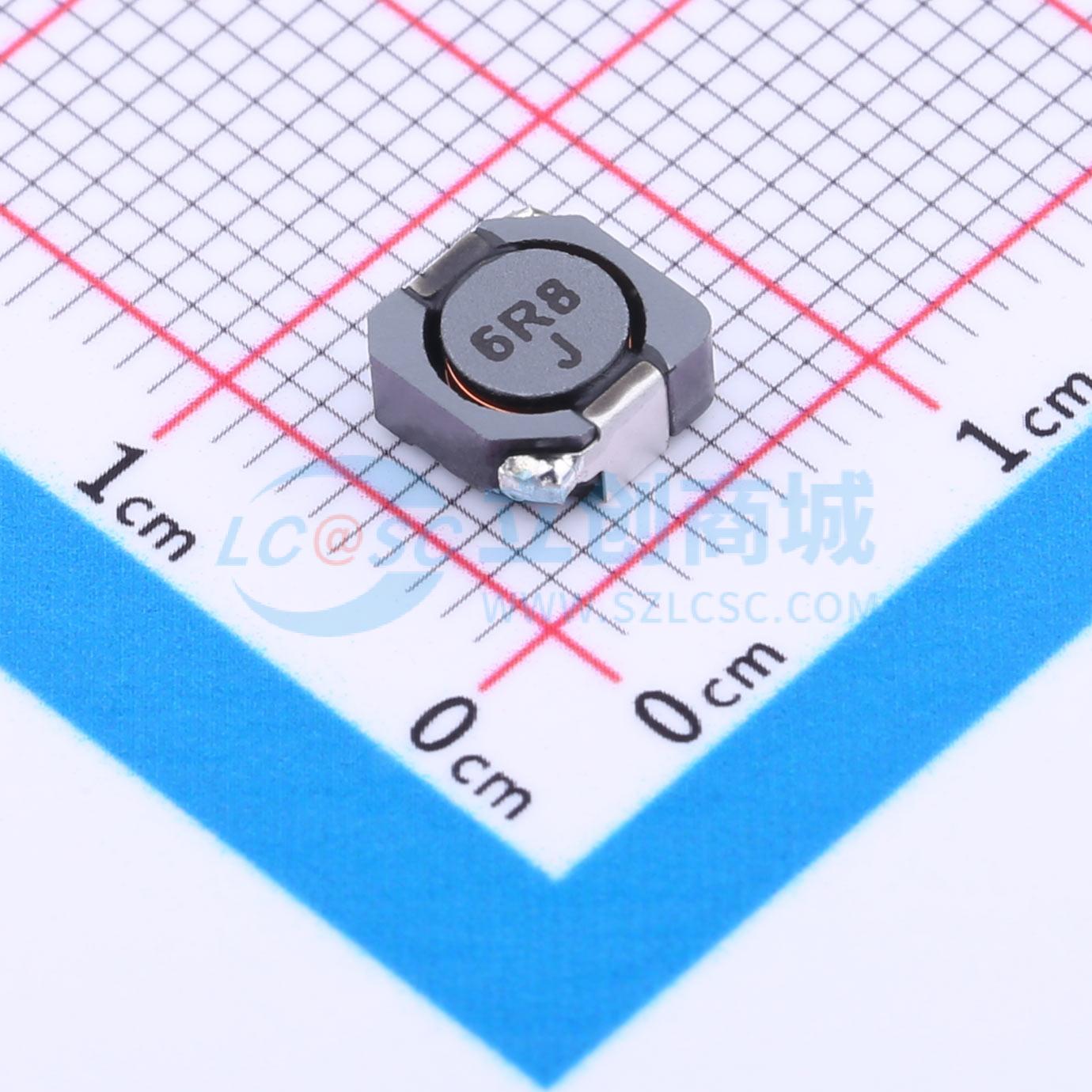 点击查看大图 CDRH5D28RBH125NP-6R8PC实物图