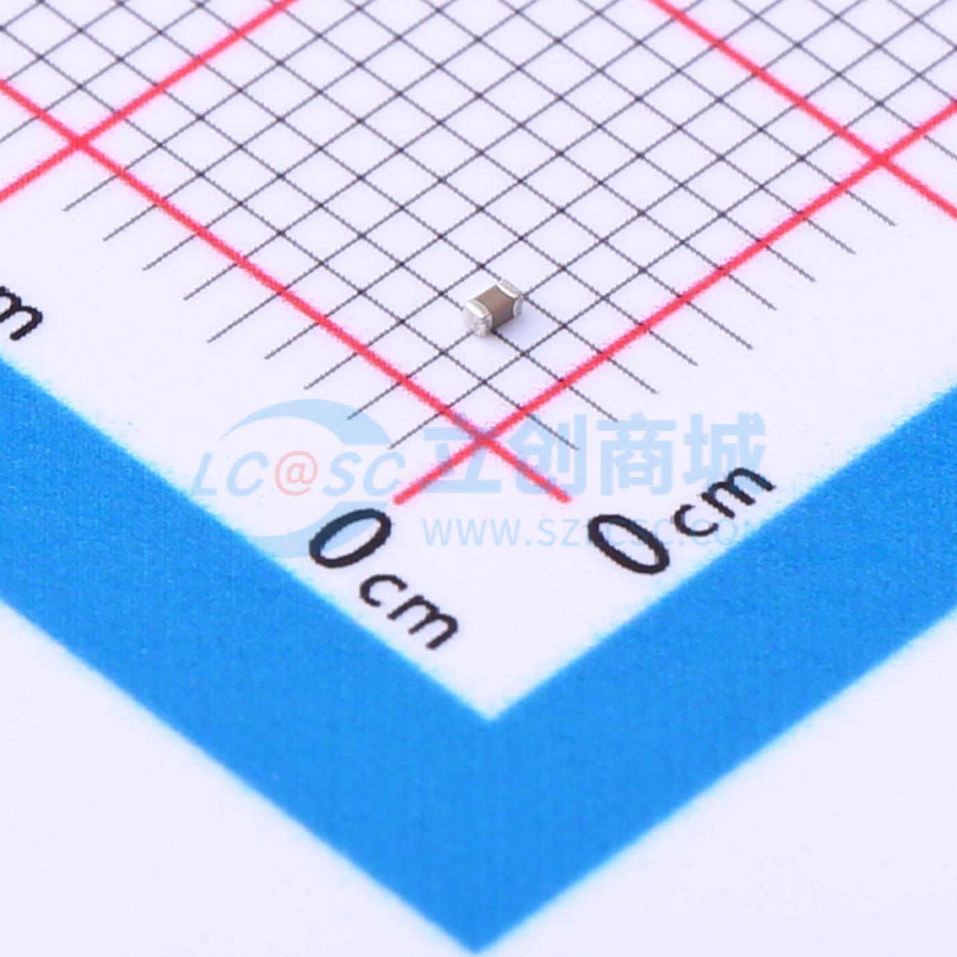 点击查看大图 0402B224K6R3NT实物图