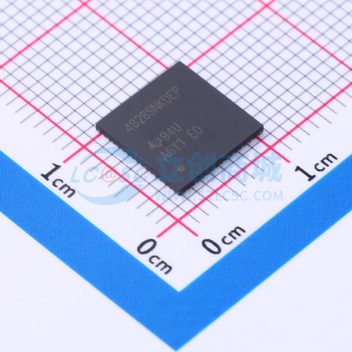 点击查看大图 LMK04828SNKDTEP实物图