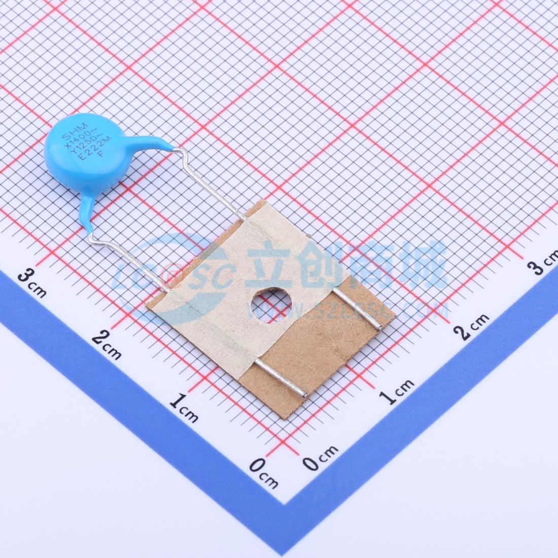 点击查看大图 DCF222M34Y5UG6UK0A0实物图