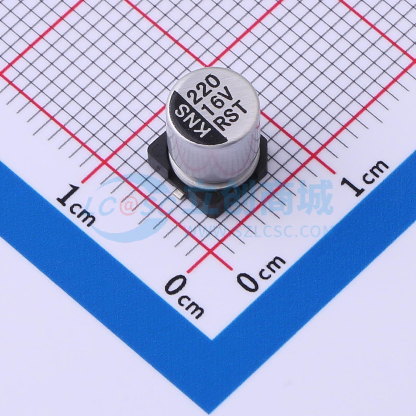 RST220UF16V167RV0019实物图