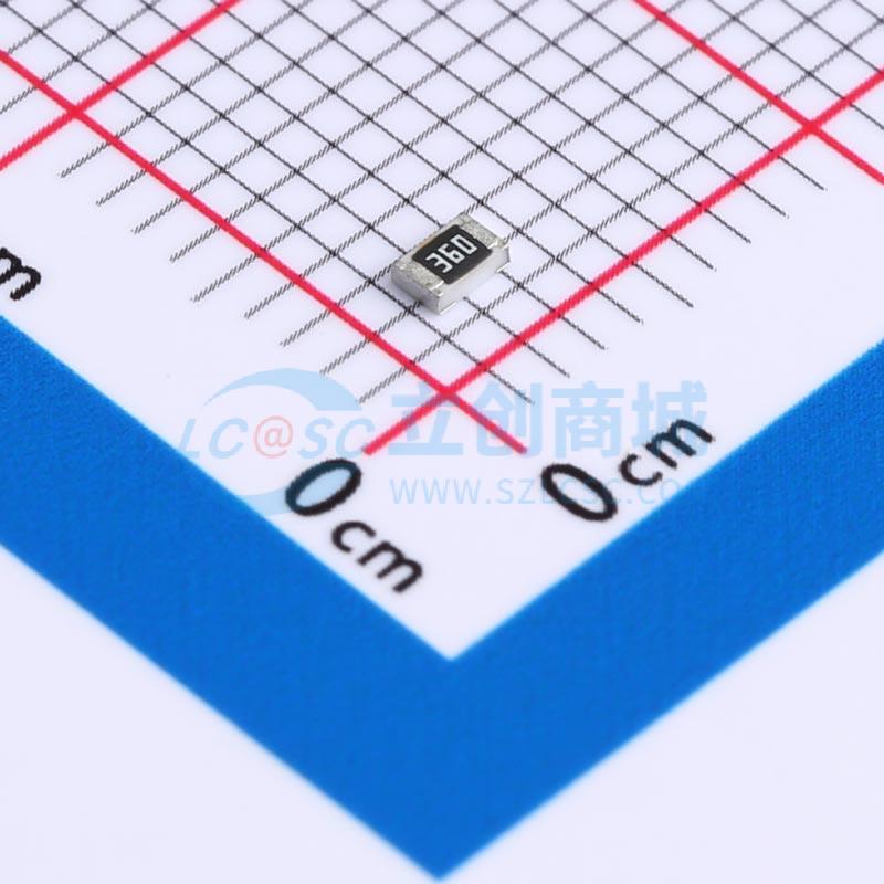 点击查看大图 FRD0805J360 TS实物图