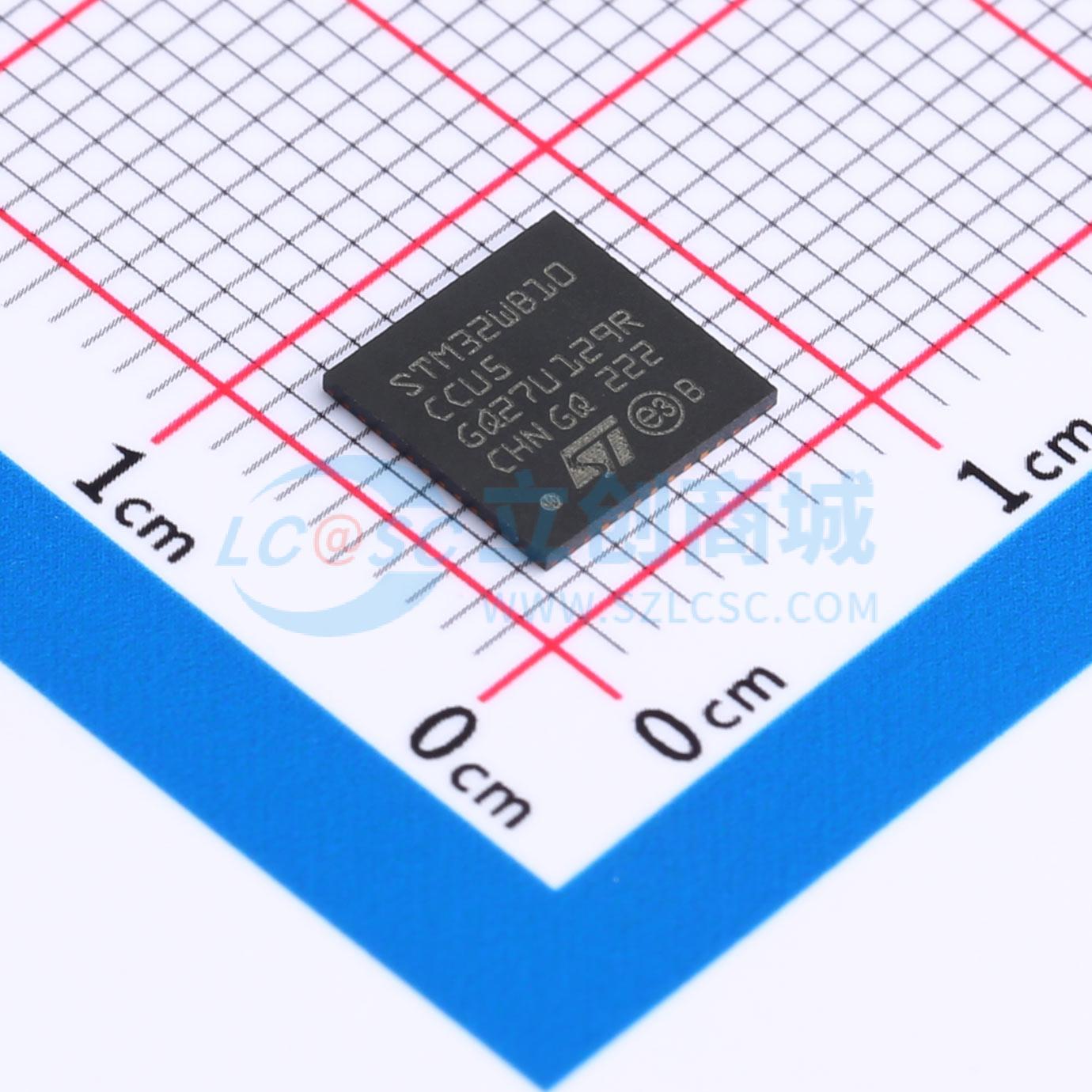 STM32WB10CCU5实物图