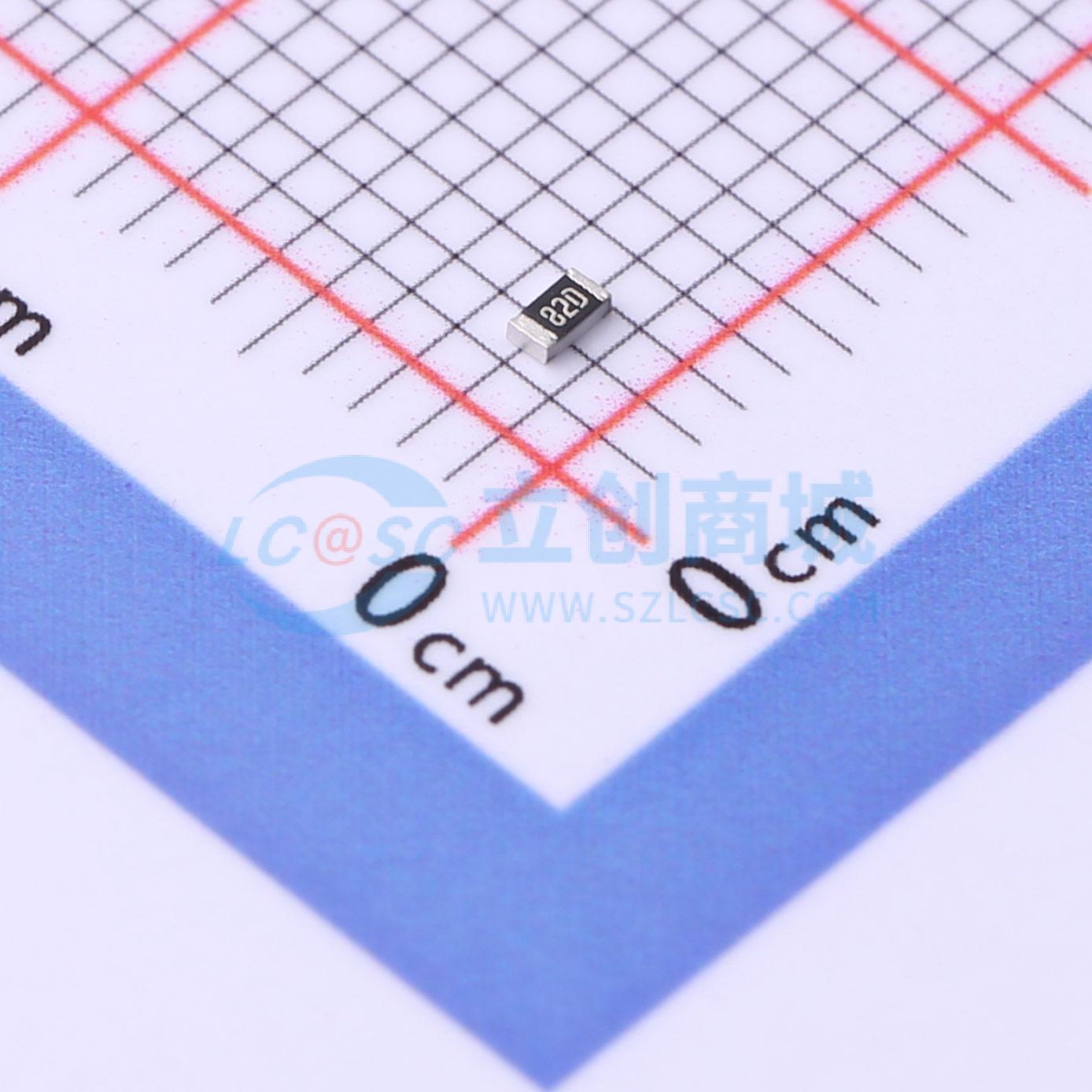 点击查看大图 SCR0603F698K实物图