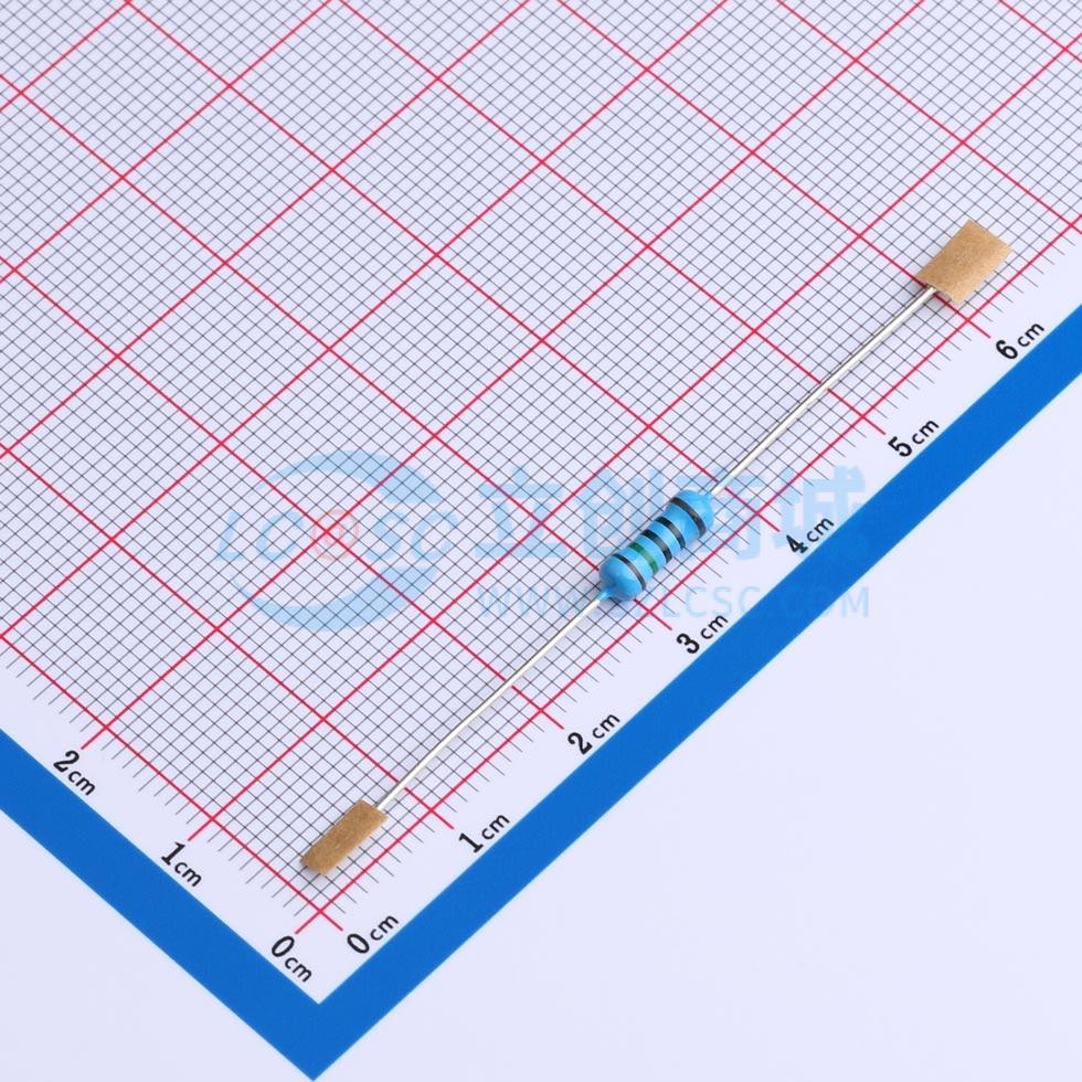 点击查看大图 RN 1/2W 150R F T/B A1实物图