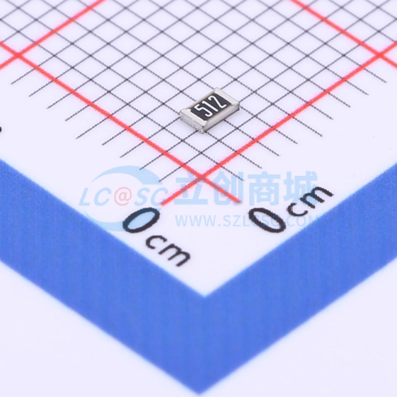 点击查看大图 PTFR0805B5K10P9实物图