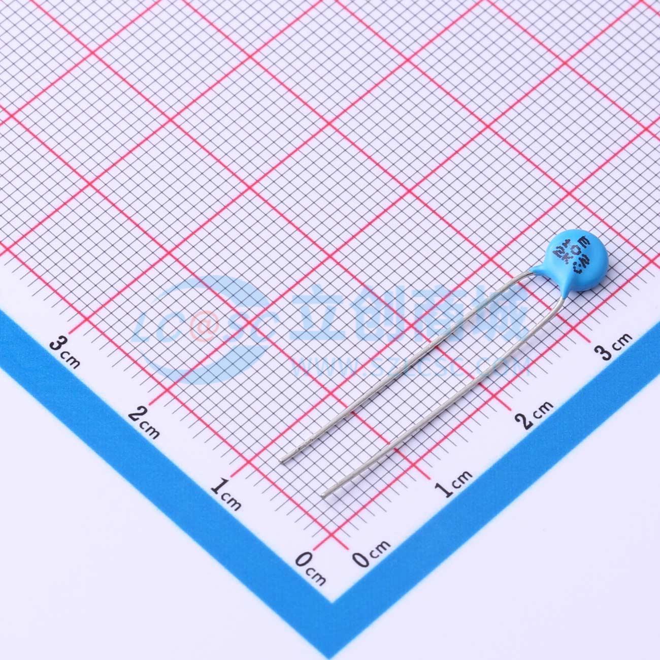 点击查看大图 DCH102M26Y5UP6BL5A0实物图