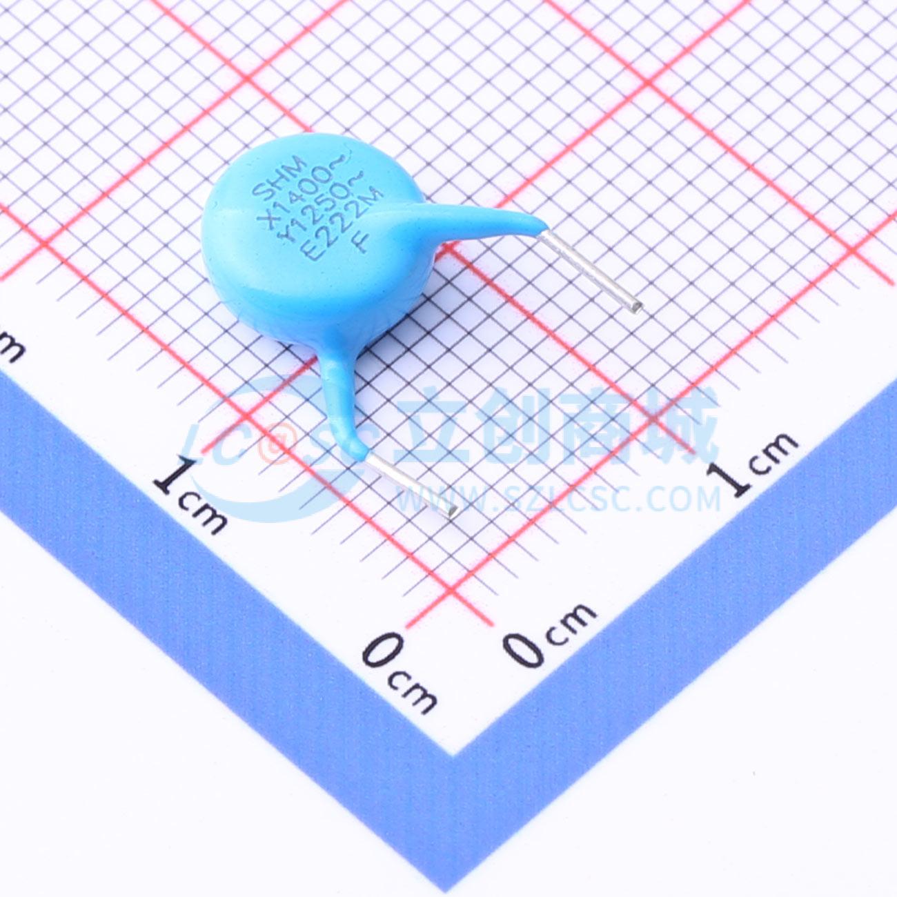 点击查看大图 DCF222M34Y5UG6DL0A0实物图