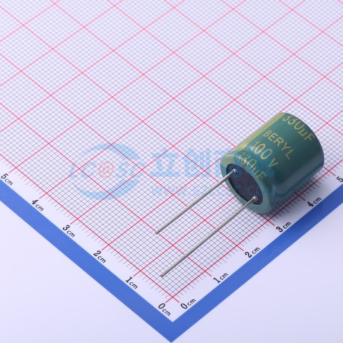 点击查看大图 RC100M331LO16*18H-8A1C实物图