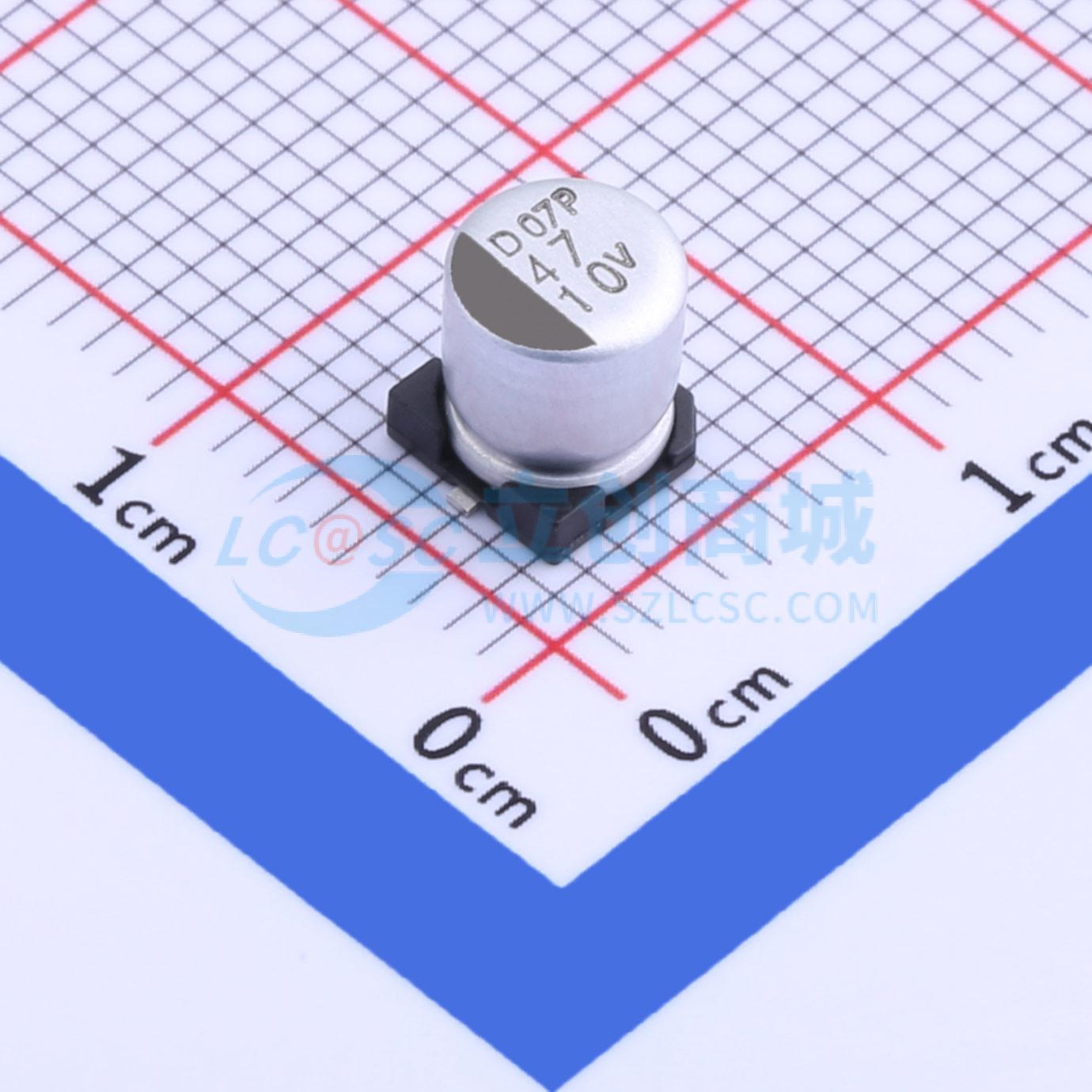 点击查看大图 APXD100ARA470ME61G-CAR实物图