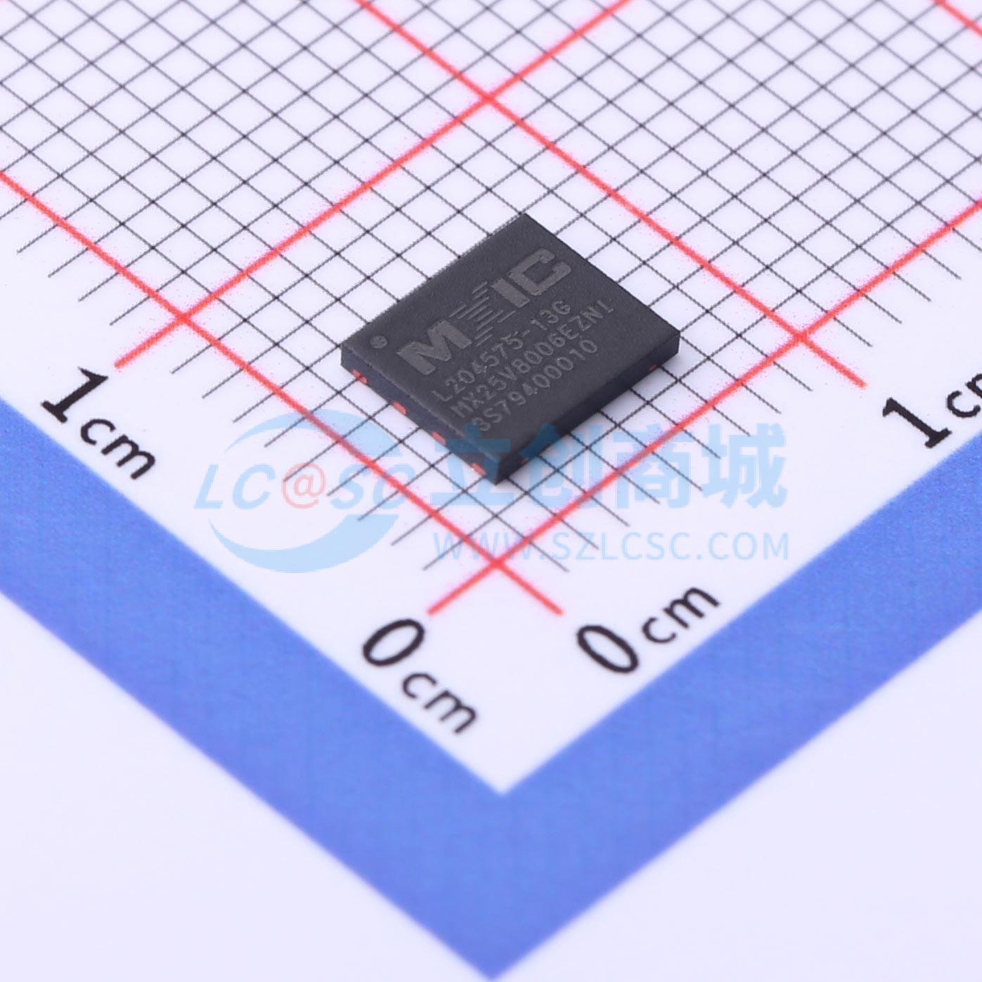 点击查看大图 MX25V8006EZNI-13G实物图