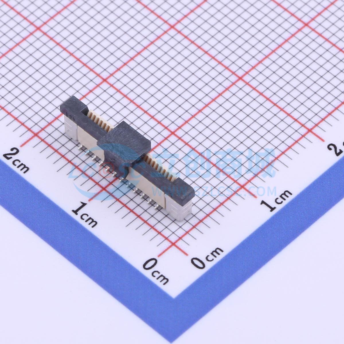点击查看大图 KH-FPC0.5-H5.0-24P-LTQB实物图