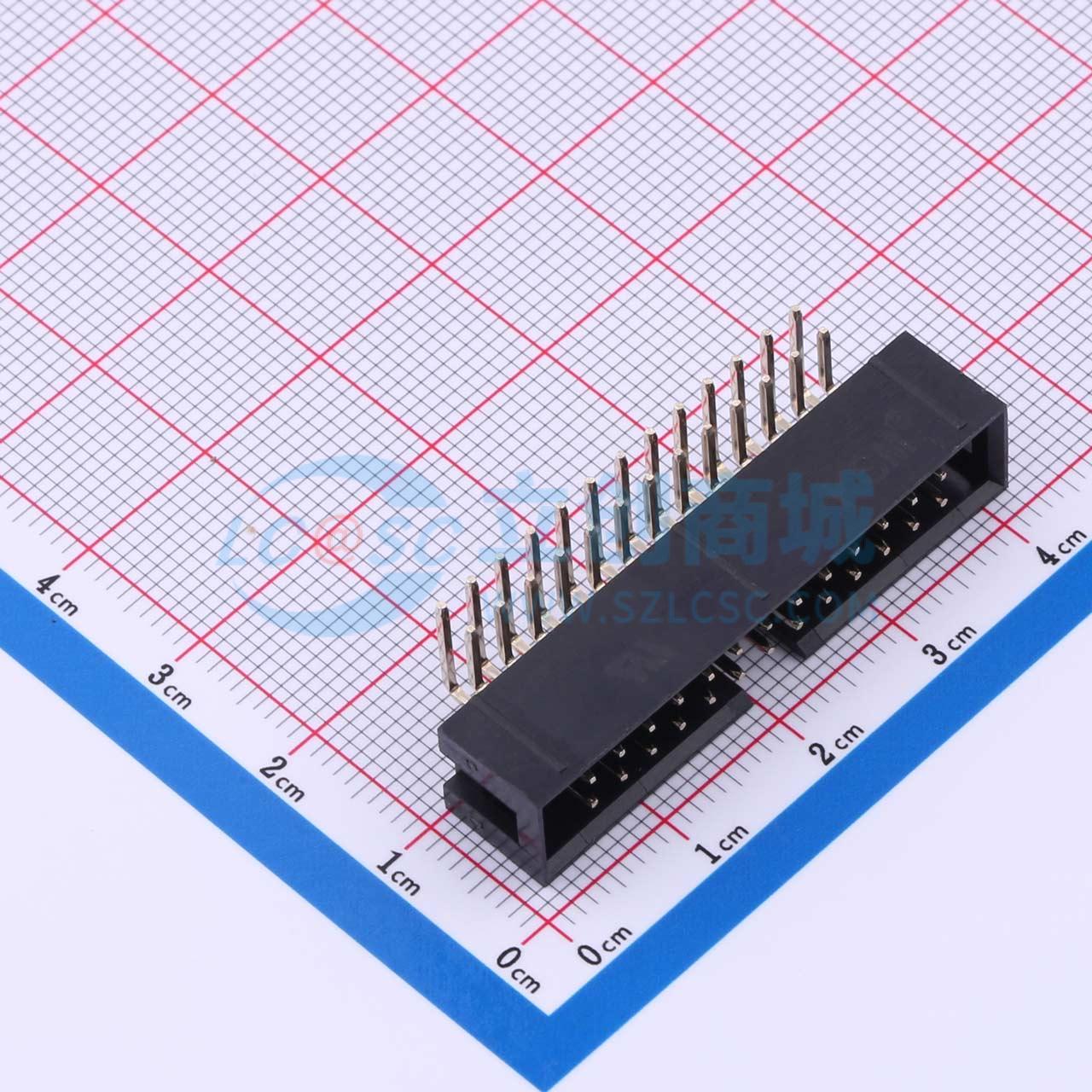 点击查看大图 DC3-2.54-26PAL实物图