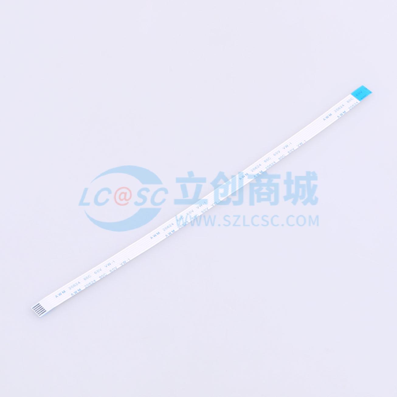 点击查看大图 KH-FFC-V1.0-6P-200MM实物图