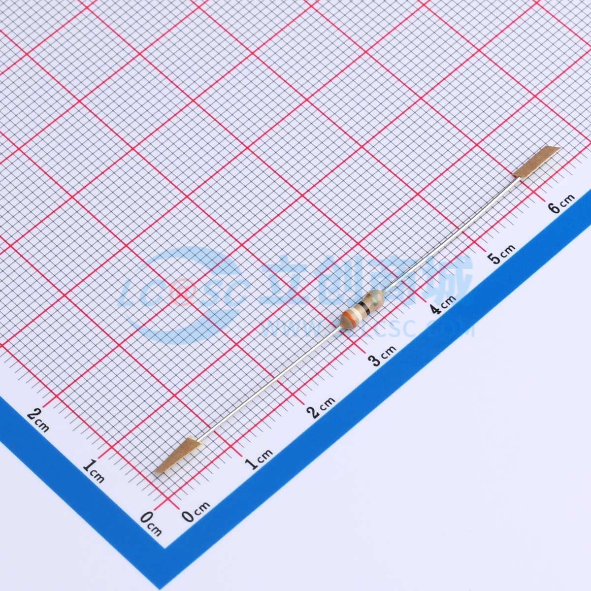 点击查看大图 RD 1/4W 39R J T/B实物图