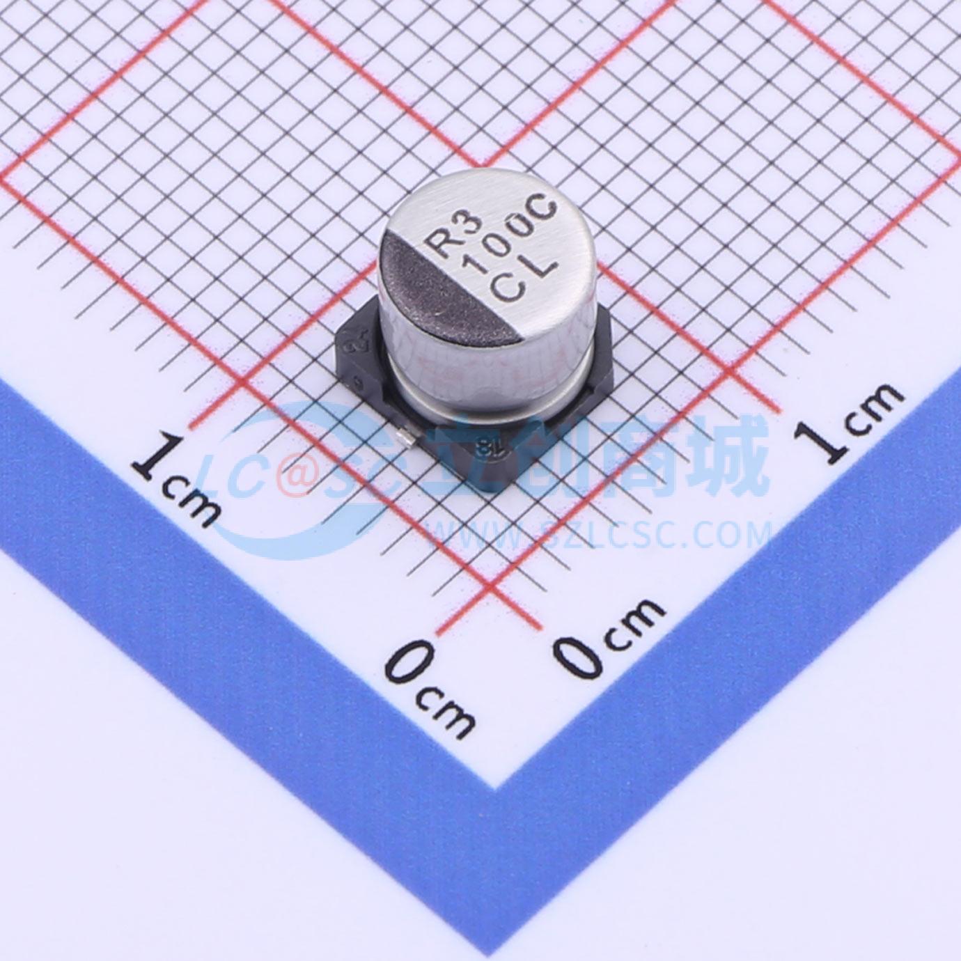 UCL1C101MCL1GS实物图