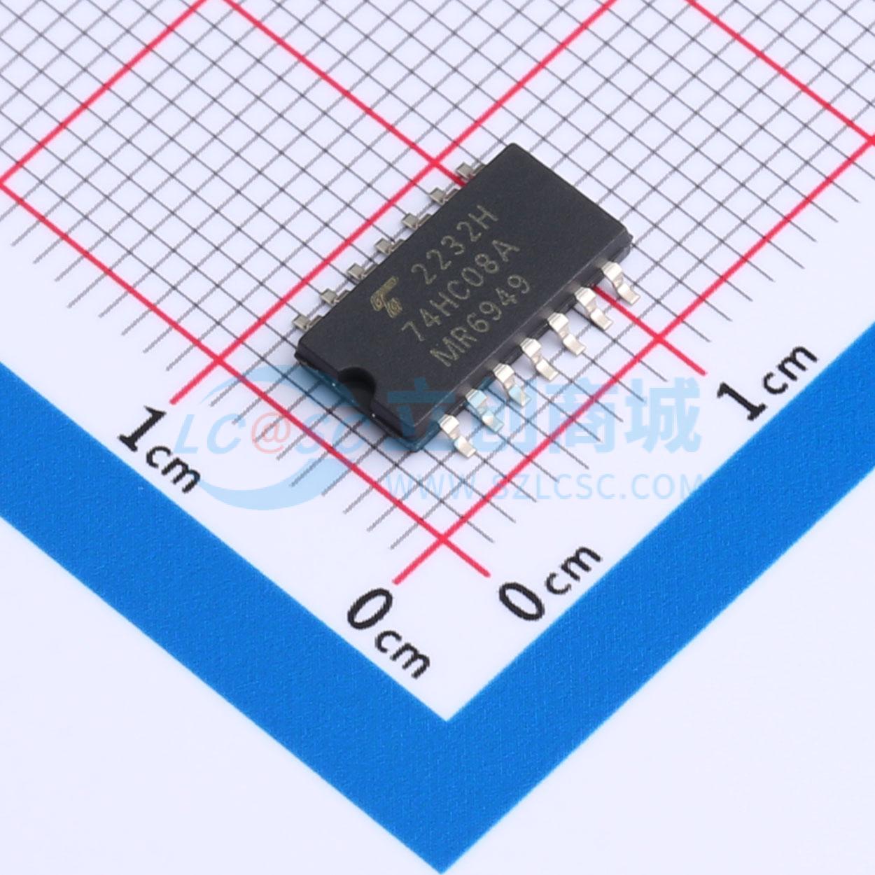点击查看大图 TC74HC08AF(EL,F)实物图