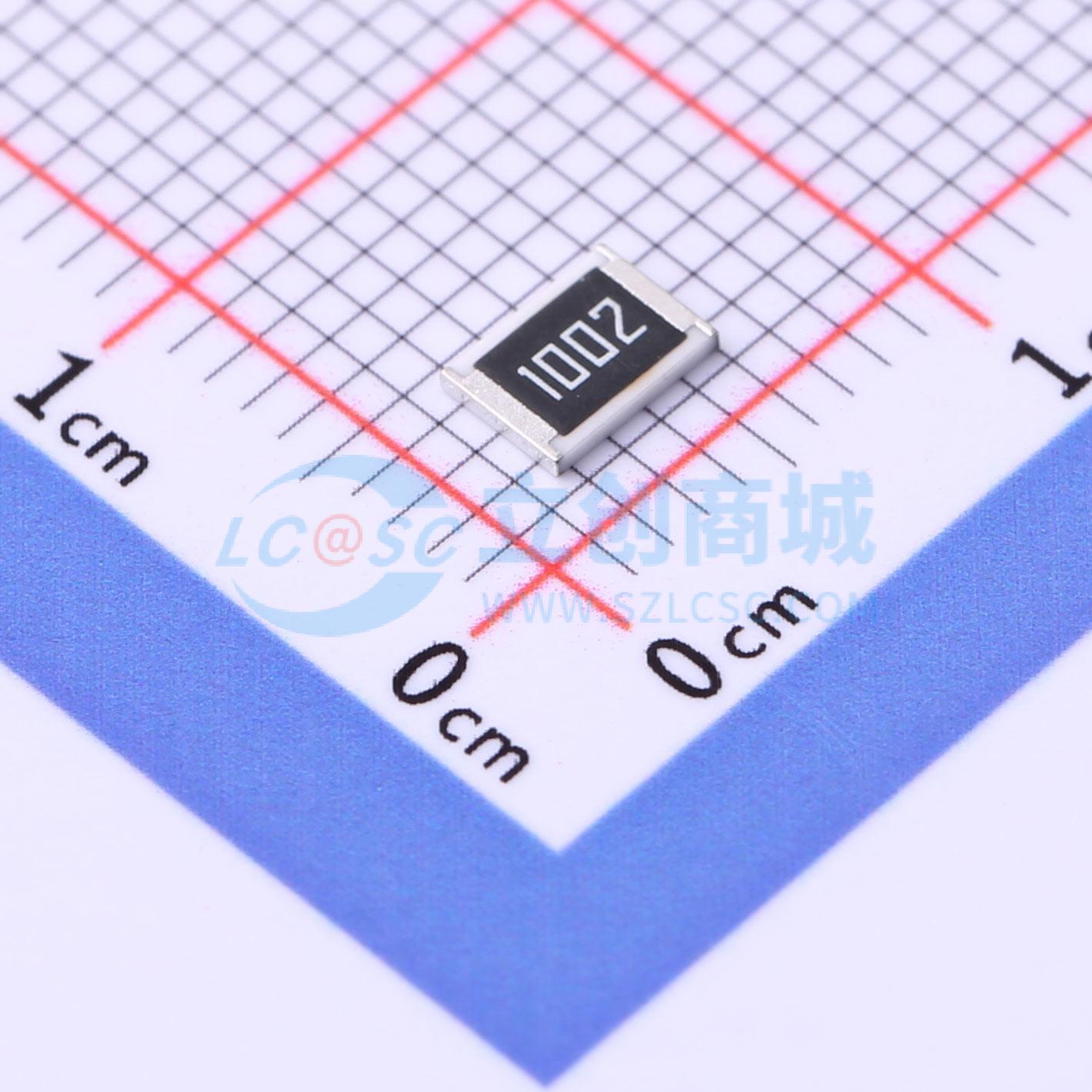 点击查看大图 FRC1812F1002TS实物图