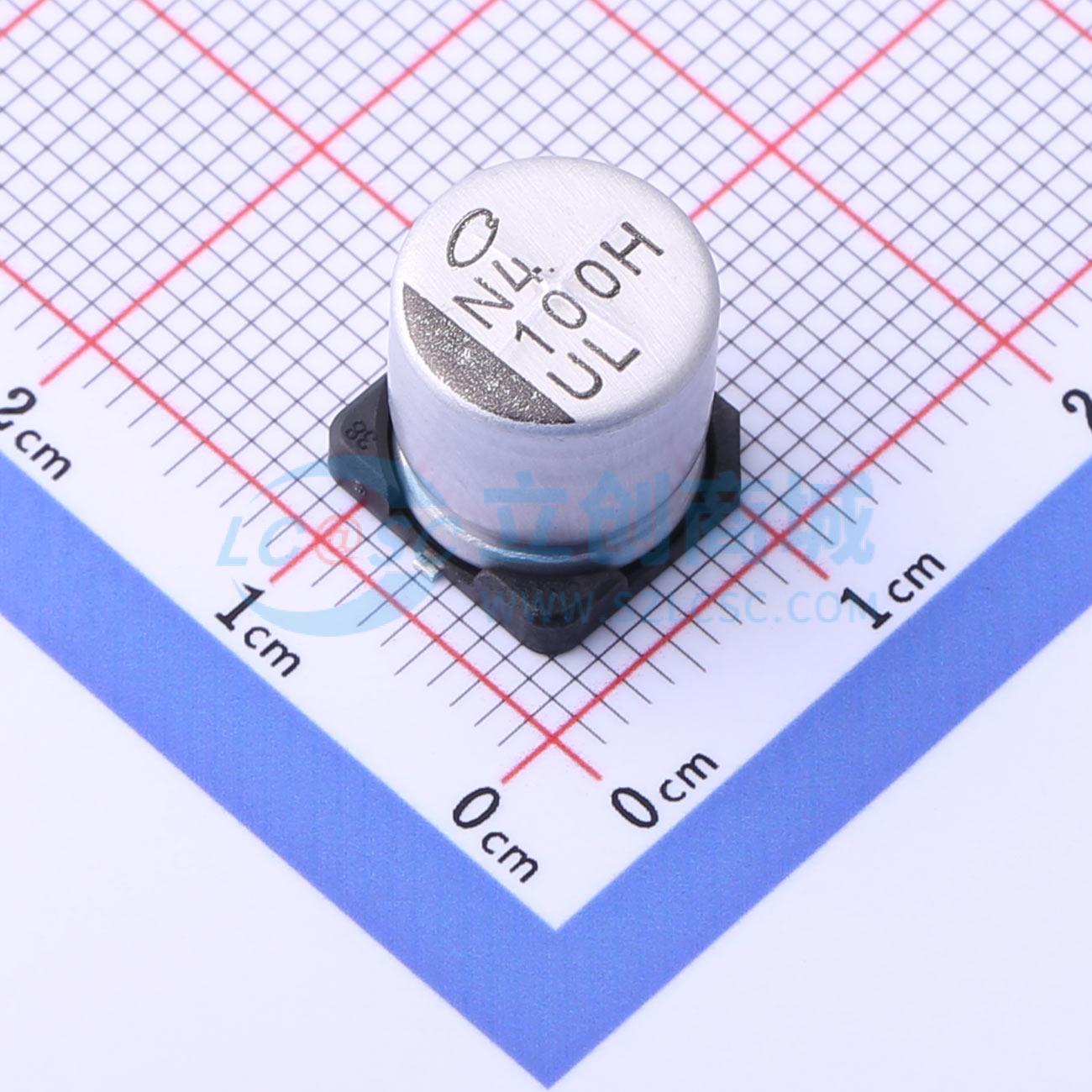 UUL1H101MNL1GS实物图