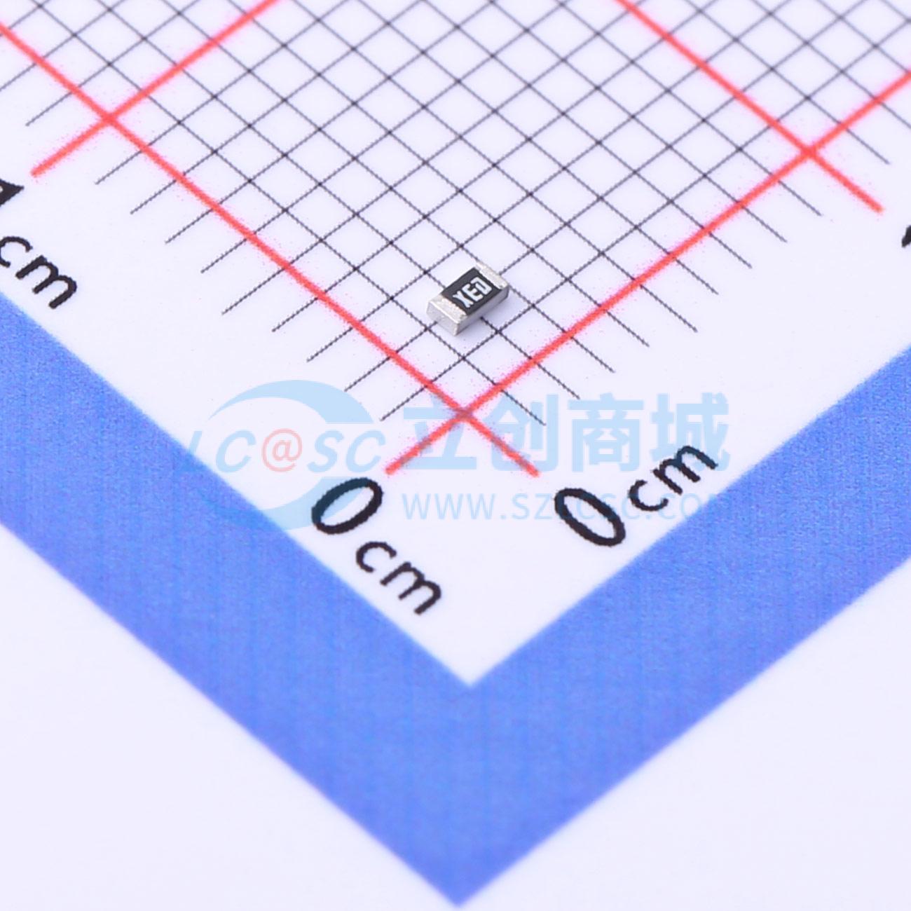 点击查看大图 FRC0603F10R5TS实物图