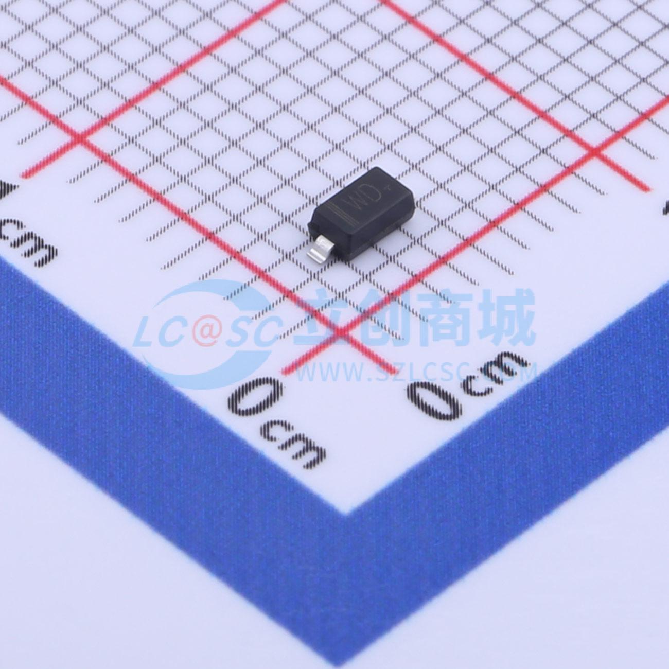 点击查看大图 BZT52C8V2实物图