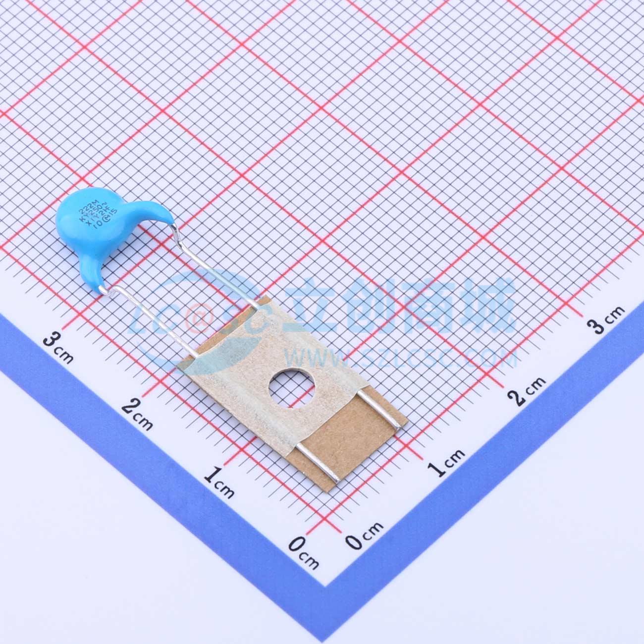 点击查看大图 DE2E3KY222MNAAM02F实物图