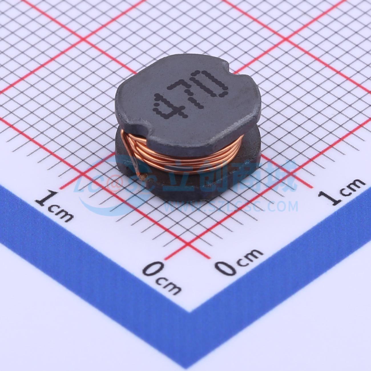 CD105-470M 47UH实物图