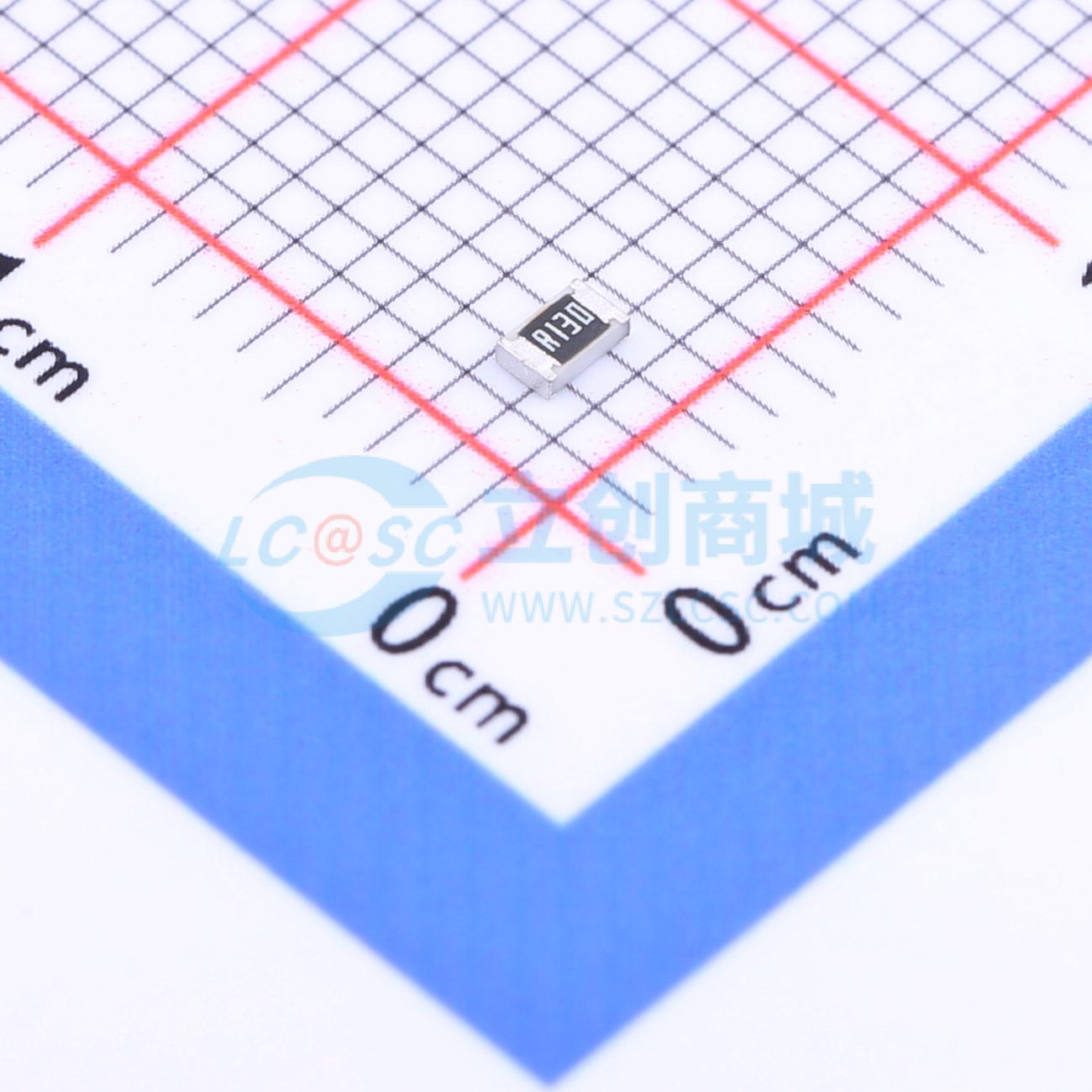 点击查看大图 FRL0805FR130TS实物图