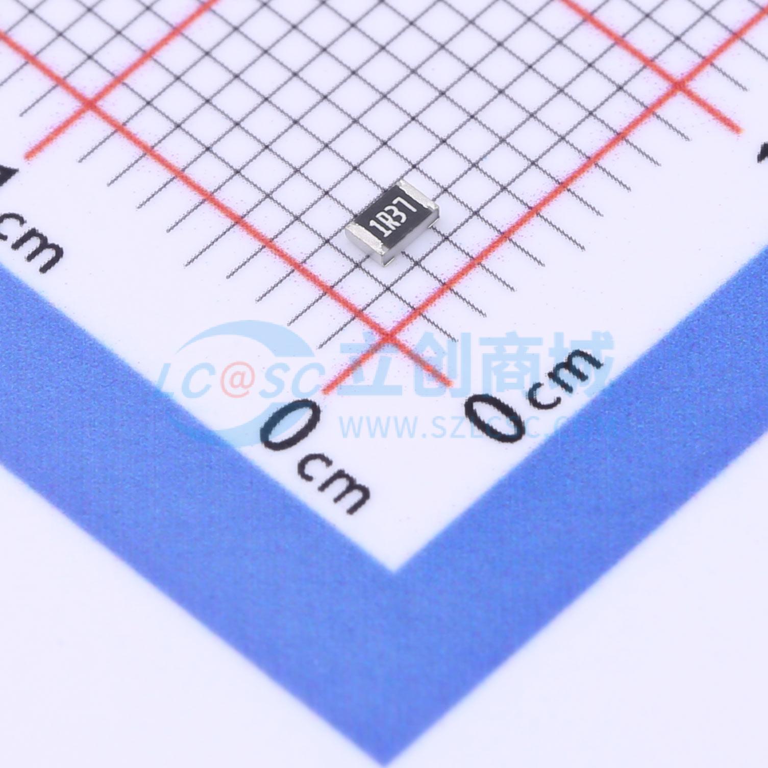 点击查看大图 SCR0805F1R37实物图