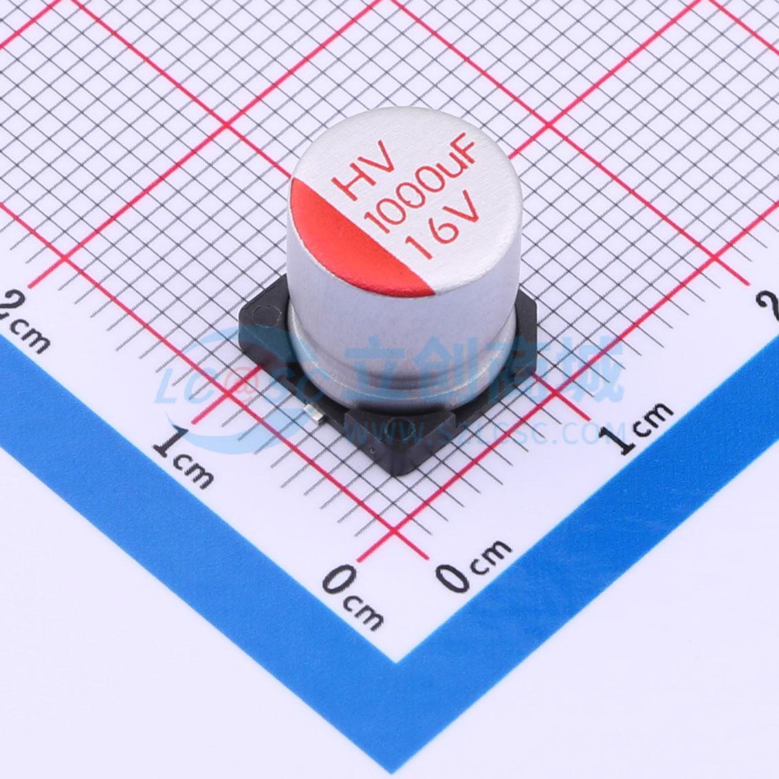 点击查看大图 HV1C108M1010PZ实物图