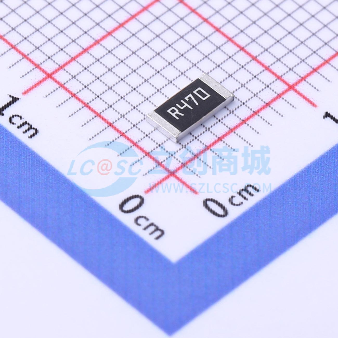 点击查看大图 FRL2010JR470TS实物图