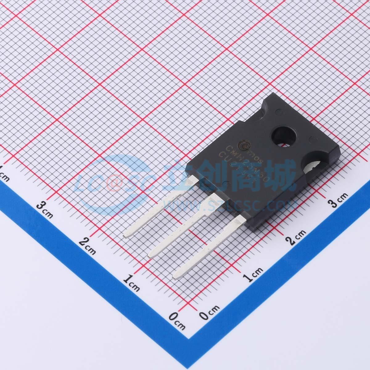 点击查看大图 CMH25N50实物图