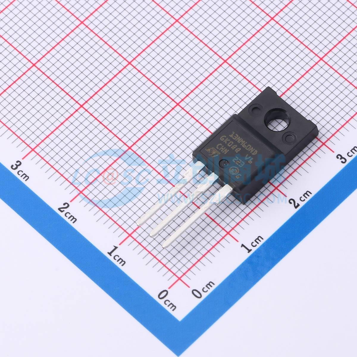点击查看大图 STF13NM60ND实物图