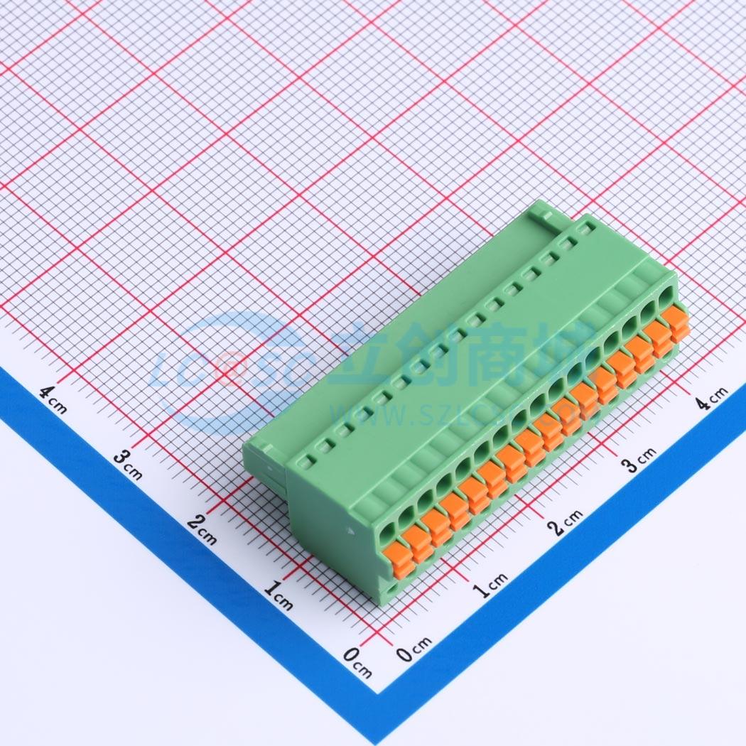 点击查看大图 DB2EKD-2.5-16P-GN实物图