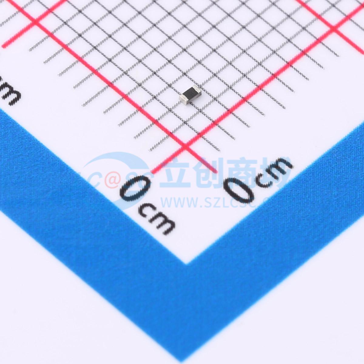 点击查看大图 FRL0402FR500TS实物图