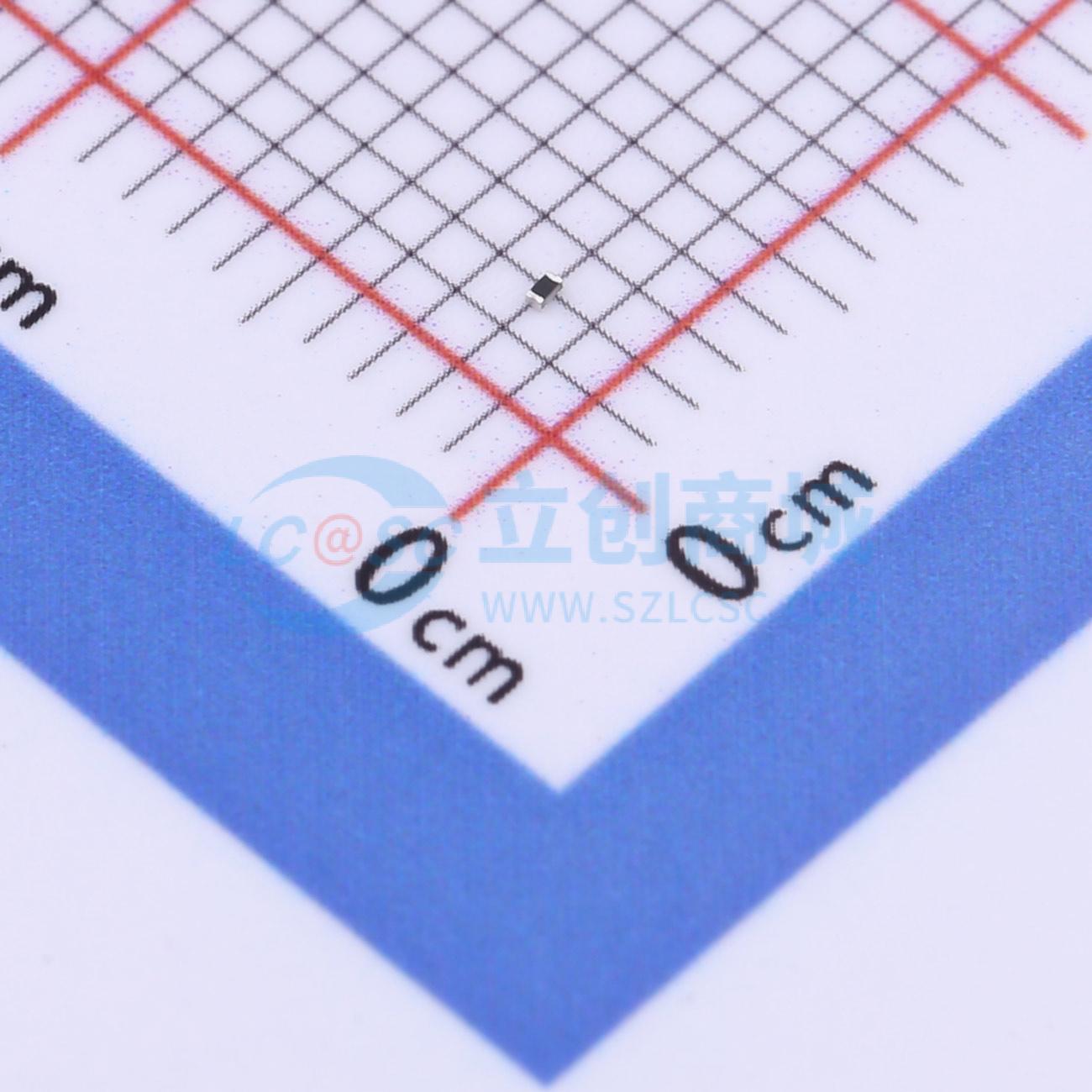 点击查看大图 CRCW0201100RFNED实物图