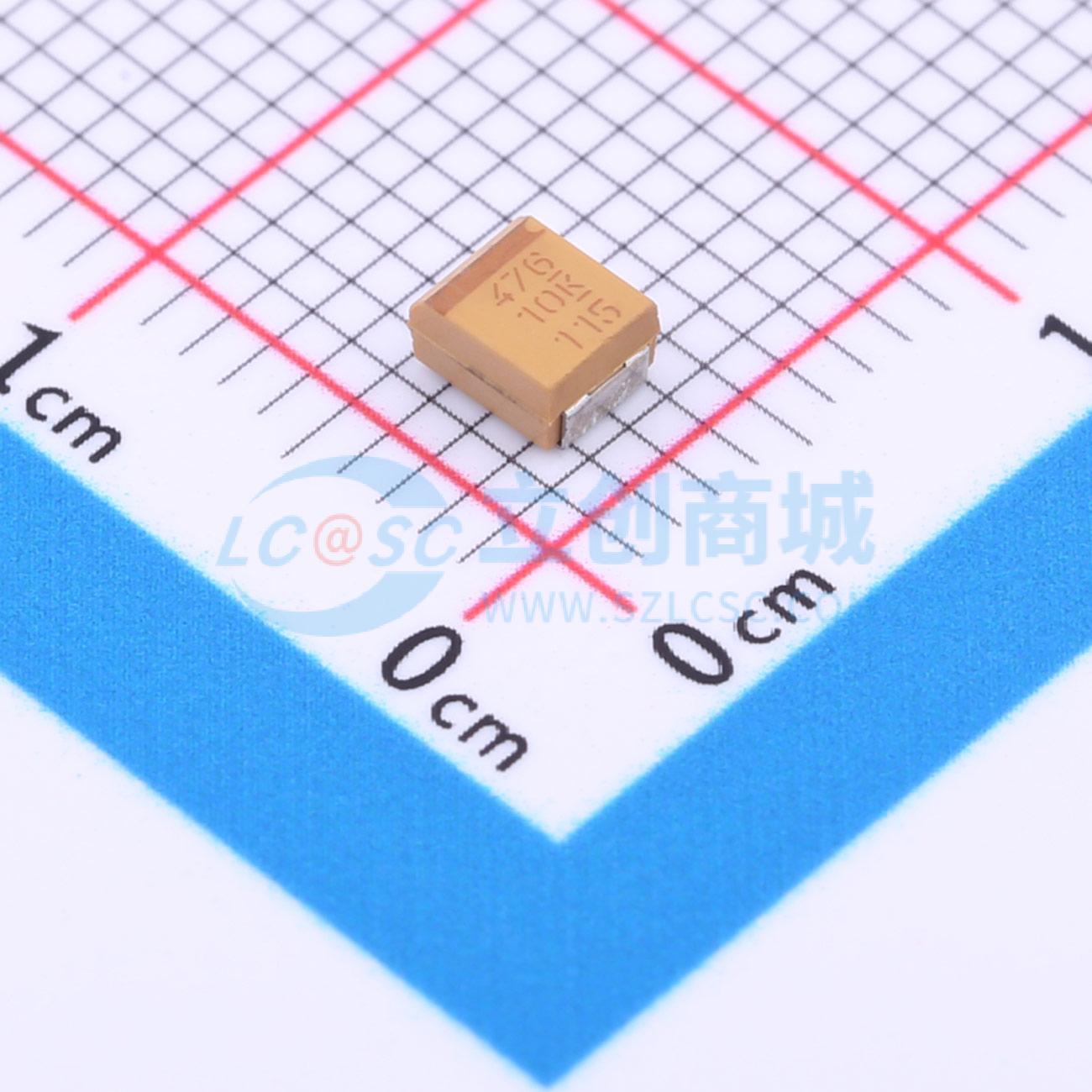 T495B476K010ATE650实物图